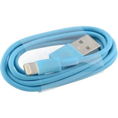 usb data sync charger cable  apple ipad  mini air ios  support sky blue