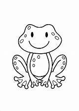 Toad Frog Grenouille Coloriage Frogs Colorier Grenouilles Coloriages Toads Facile Coloringbay Justcolor Meilleur sketch template