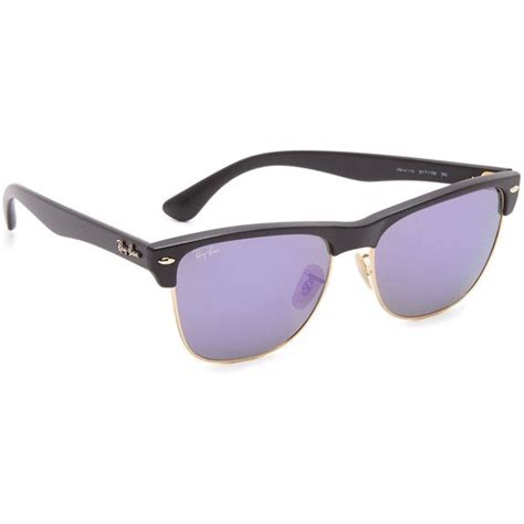 ray ban oversized mirrored clubmaster sunglasses clubmaster