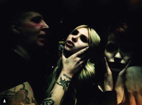 taylor momsen and marilyn manson marilyn manson the pretty reckless