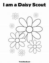 Coloring Girl Pages Scout Daisy Law Scouts Sheet Printables Colouring Printable Comments Activity Color Idea Flowers sketch template