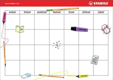 revision timetable template gcse revision timetable image revision