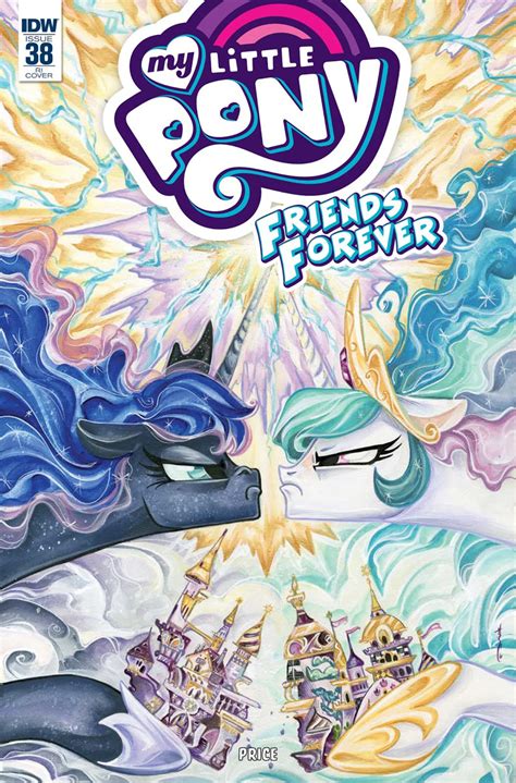 mlp friends forever issue and 38 comic covers mlp merch