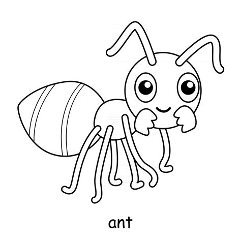 printable ant clipart