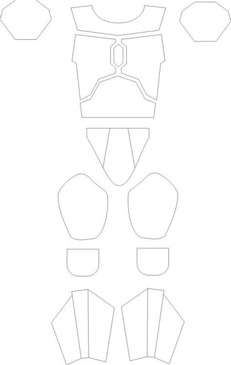 printable eva foam armor templates