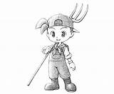Harvest Moon Jack Coloring Baby Pages Another sketch template
