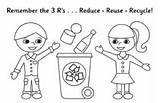 Recycling Coloring Pages Earth Kids Activities Choose Board Save sketch template