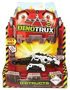 amazoncom dinotrux diecast  strux vehicle  mattel toys games