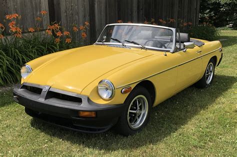 powered  mg mgb roadster  speed  sale  bat auctions closed  august