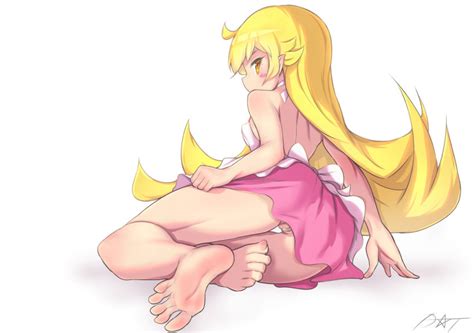 dynamite tomokazu oshino shinobu monogatari series 1girl bandaid