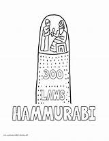 Coloring Pages History Ancient Hammurabi Colouring Quick Print Volume Studies Social Notebook Bible 6th Grade China sketch template
