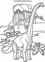 Brachiosaurus Jurassic Dinosaurs Colorare Ausmalbilder Brontosauro Dinosauri Dinosaurier Malvorlagen Rex Dinosaurus Cerca Alberi Mangiare sketch template