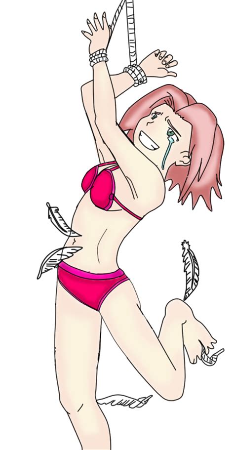 Sakura Tickling 2 Sexy Bikini By Ticklinganime On Deviantart