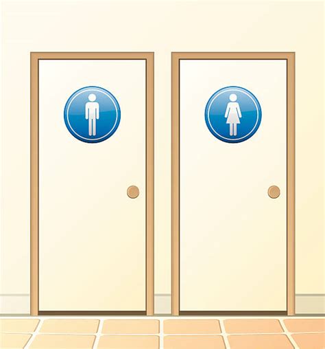 public restroom men sex male symbol illustrations royalty
