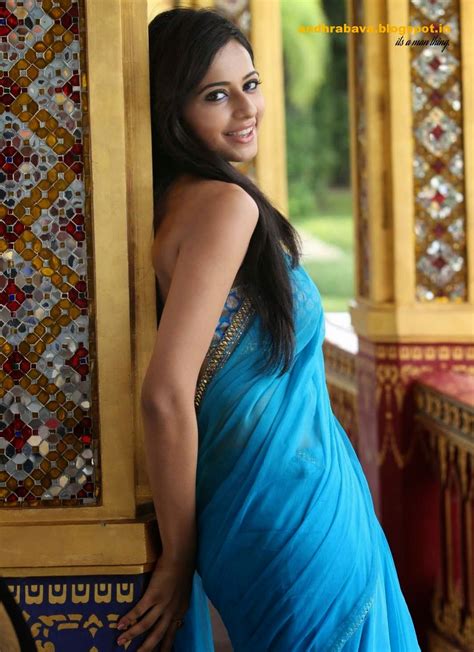 Actress Hot Images Rakul Preet Singh Hot Saree Images Showing Navel
