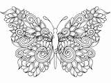 Butterfly Coloring Pages Pdf Adults Printable Adult Detailed Butterflies Mandala Intricate Print Color Drawing Colouring Getdrawings Getcolorings Sheets Template Beautiful sketch template