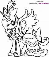 Luna Princess Coloring Pages Getcolorings sketch template