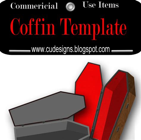 cu designs coffin template