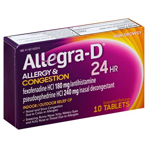 allegra  hour original prescription strength fexofenadine hci  mg
