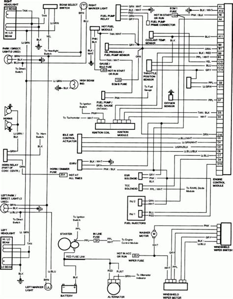 chevy truck fuel tank wiring diagram truck diagram wiringgnet