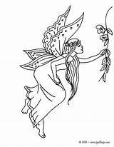 Hadas Hada Hellokids Fee Ausmalen Fada Longo Kawaii Fees Clochette Fairies Schmetterling sketch template