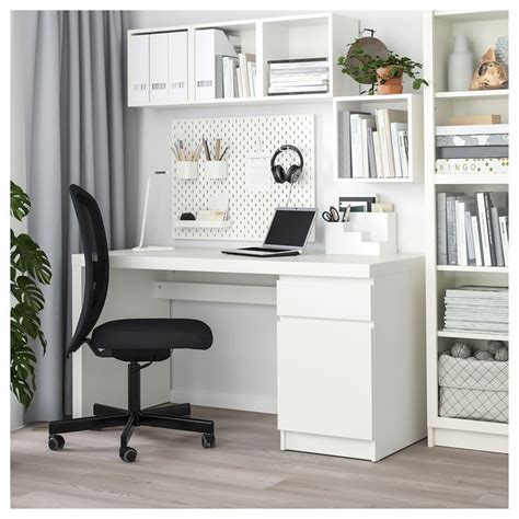 malm bureau wit  cm ikea home office design ikea malm desk
