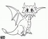 Dragon Coloring Pages Baby Cute Kids Color Printable Preschoolers Dream Intricate Getcolorings Getdrawings Print Adults Library Clipart Popular Col sketch template