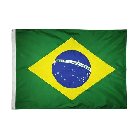 Bandeira Oficial Do Brasil 70cm X 100cm Catarina Náutica