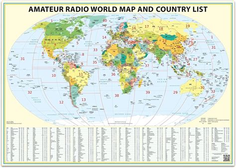 Ham Radio Area Map