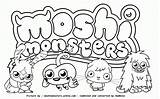 Coloring Pages Monsters Moshi Monster Printable Kids Colouring Cute Print Mini Bestcoloringpagesforkids Sheets Birthday Crayola Kidsfree Color Popular Cartoon Coloringhome sketch template