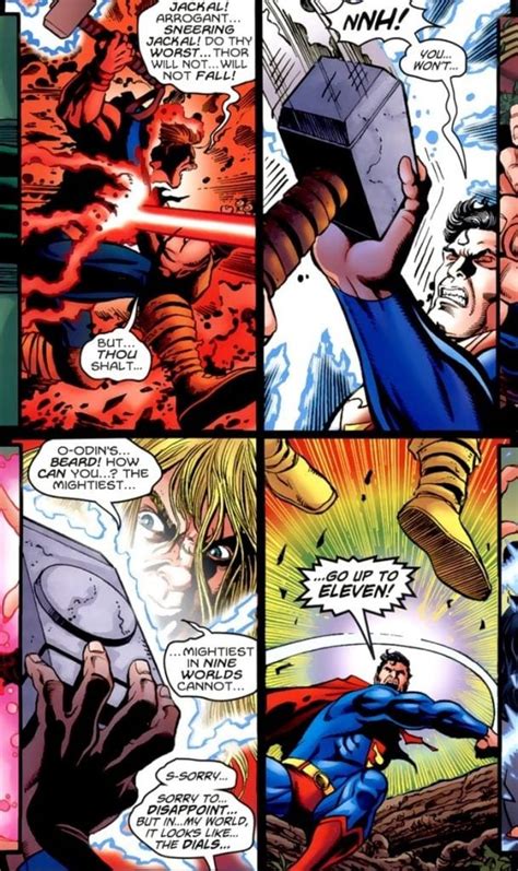 Thor Vs Superman Who Would Win And Why