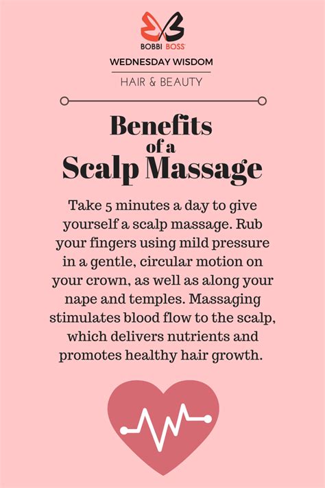 Benefits Of A Scalp Massage Bobbiboss Bobbibosshair