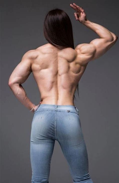 Perfect Back Body Shape Gym Ladies Pictures Muscle Girls Fitness