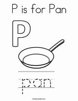 Pan Coloring Pages Alphabet Print Tracing Ll Twistynoodle sketch template