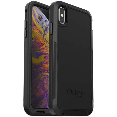 otterbox pursuit series case  iphone xs max  retail packaging black walmartcom