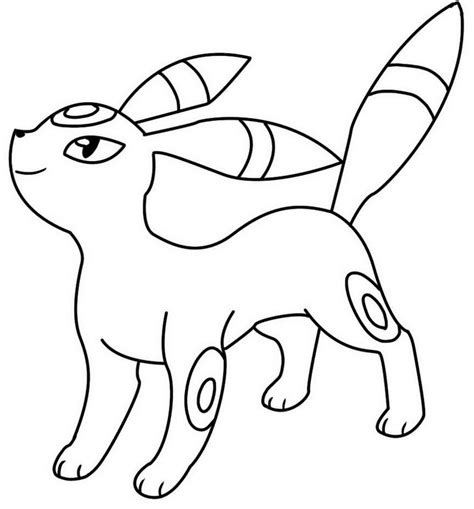 umbreon pokemon coloring pages printable  pokemon coloring pages