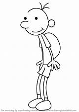 Wimpy Kid Diary Draw Heffley Gregory Drawing Step Tutorials Comic Drawingtutorials101 sketch template