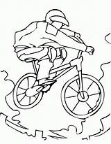 Bmx Coloring Pages Extreme Bike Printable Sport Print Sports Bicycle Street Getcolorings Popular Getdrawings Utilising Button Comments Coloringhome Color Template sketch template