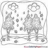 Colouring Birches Children Coloring Sheet Title sketch template