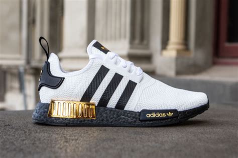 gold rush adidas forge  duo  gilded nmds sneaker freaker