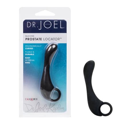 dr joel kaplan silicone prostate locator 3 75 inch probe black