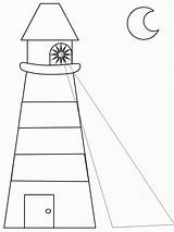 Lighthouse Coloring Pages Printable Template Kids Drawing Light Bestcoloringpagesforkids Hatteras Cape Sheets Templates Lighthouses Color Print Bible Lunch Keepers Book sketch template