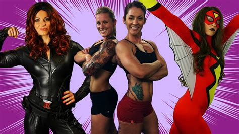 Black Widow Vs Spiderwoman Workout How To Build The