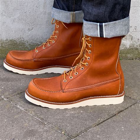 red wing boots   shipping  europe brund