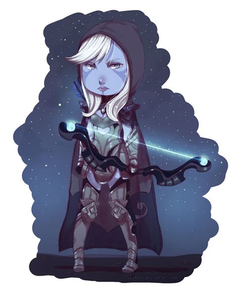 Dota 2 Drow Ranger By Mats Smith On Deviantart