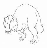 Dinosaur Tyrannosaurus Preschoolers Bestappsforkids Colouring sketch template