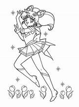 Sailor Sailormoon sketch template