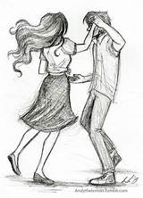 Dancing Couple Drawing Sketch Drawings People Dance Cute Slow Easy Sketches Pencil Two Couples Draw Reference Crush Gail Simple Google sketch template