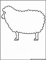 Sheep Coloring Pages Kids Clipart Print Shaun Cliparts Library Log Comments sketch template