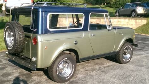 sell used amazing 1969 scout 59k miles frame off restoration